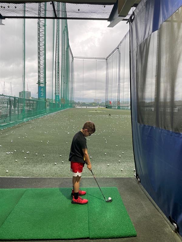 Tee Time + Target Practice at Chelsea Piers Driving Range! ⛳