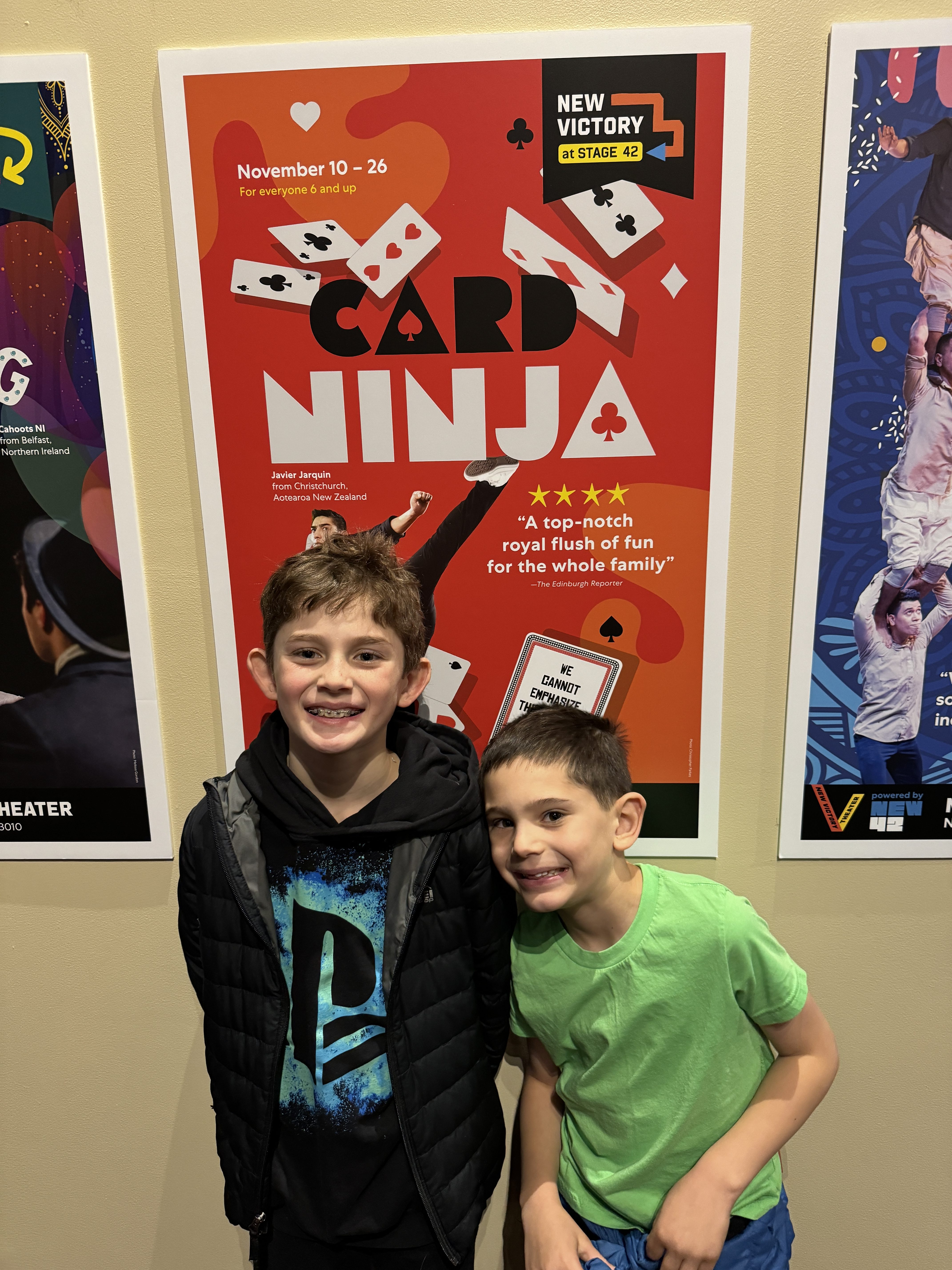 Card Ninja at New Victory Theater: Playing Cards, Watermelons & Wow!