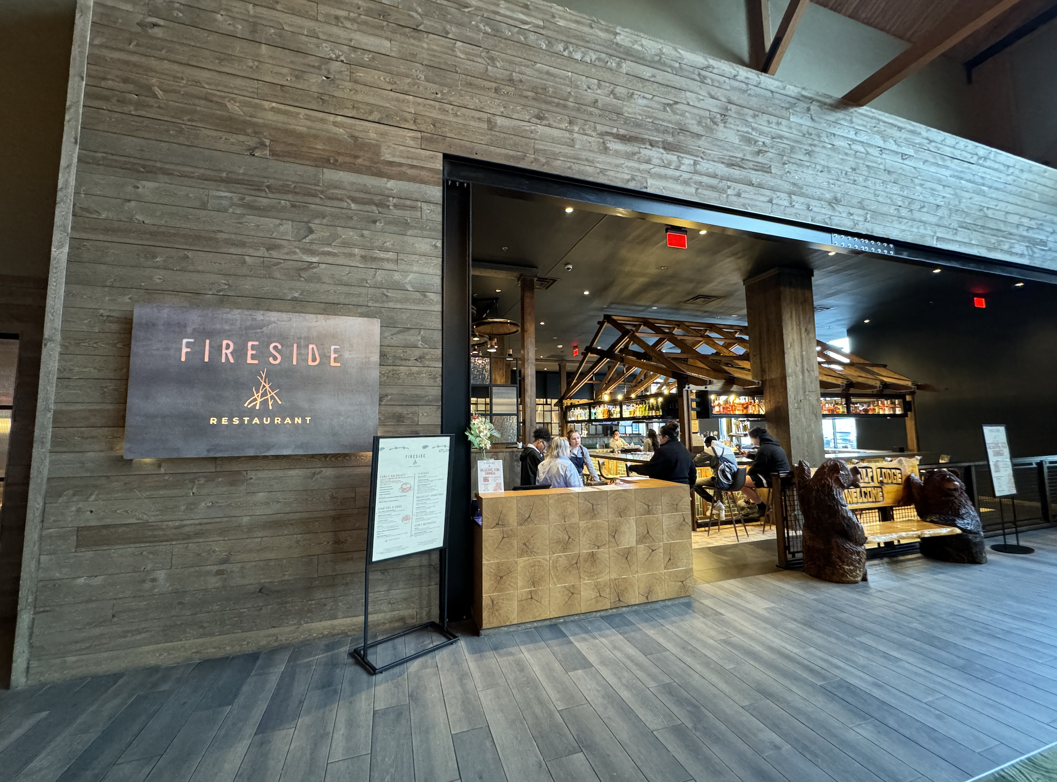 Fireside at Great Wolf Lodge: A Yummy New Dining Option!